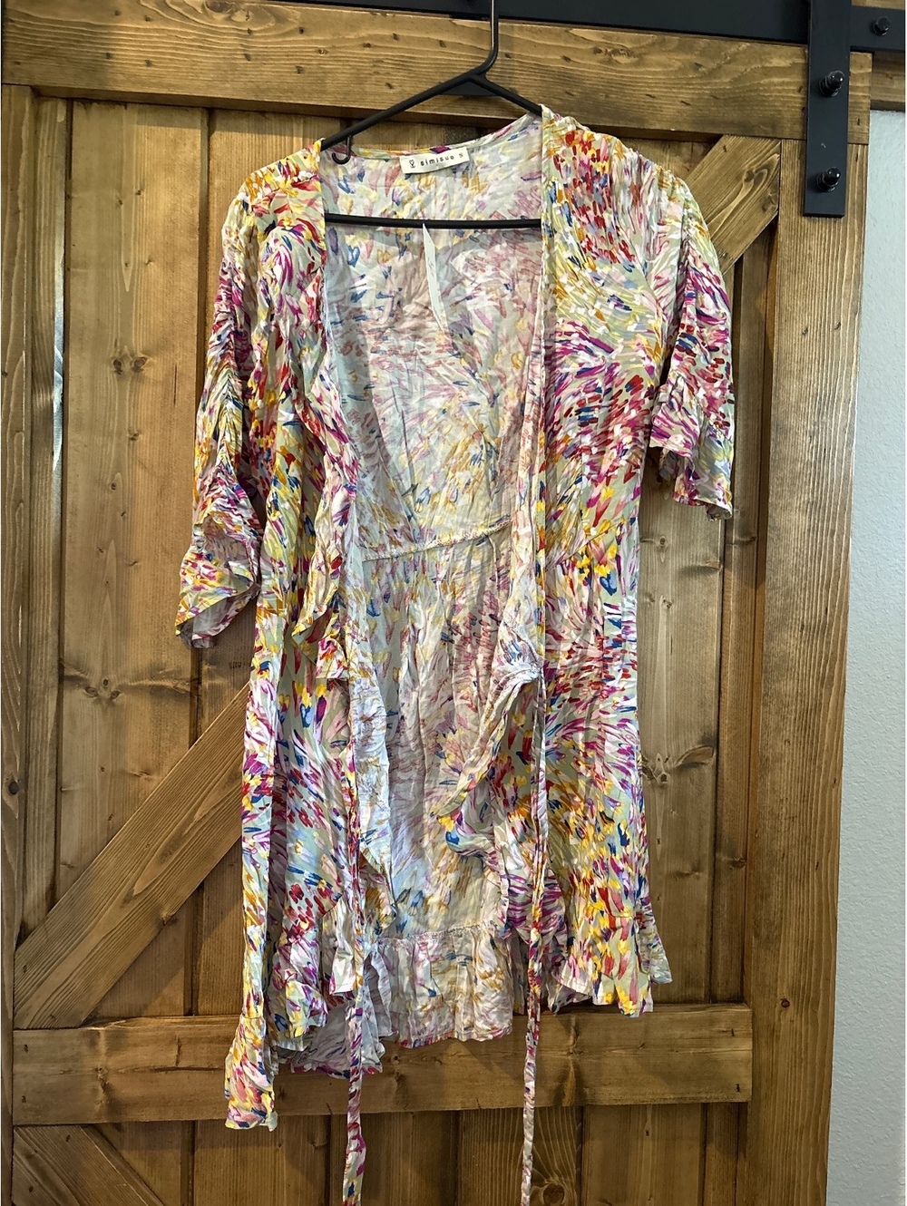 NWT Simisue Size Small Tie Up Shirt